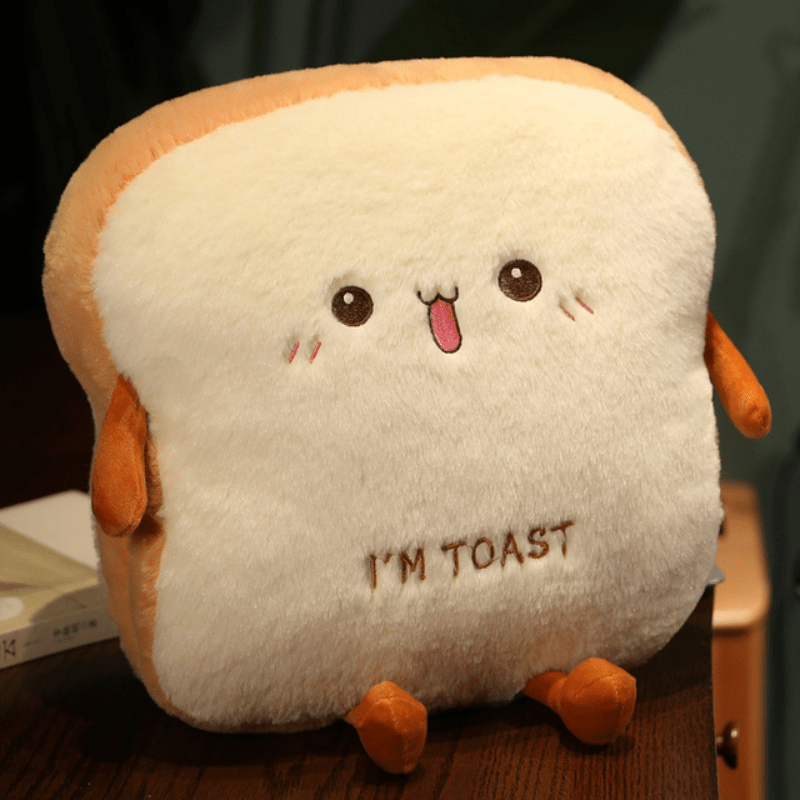 16"/40cm Cute Plush Bread Pillow Doll