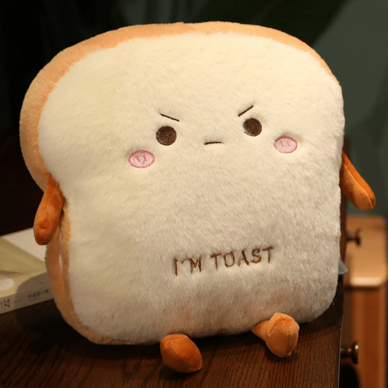 16"/40cm Cute Plush Bread Pillow Doll