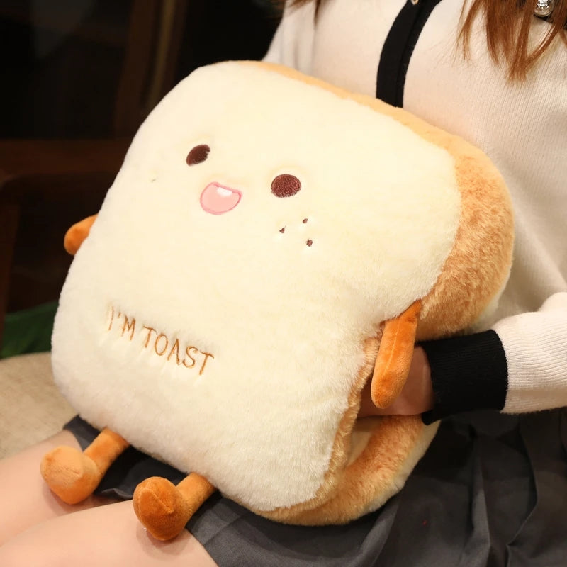 16"/40cm Cute Plush Bread Pillow Doll