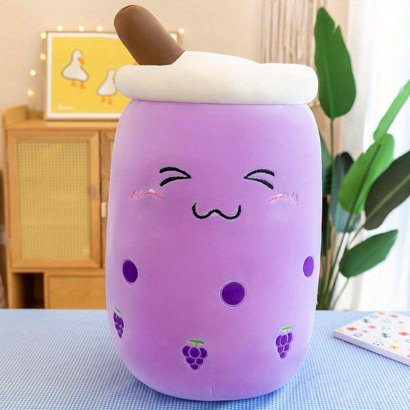 Cute Plush Pillow Cushion for Home Decor - Fruit, Milk Tea, Coffee