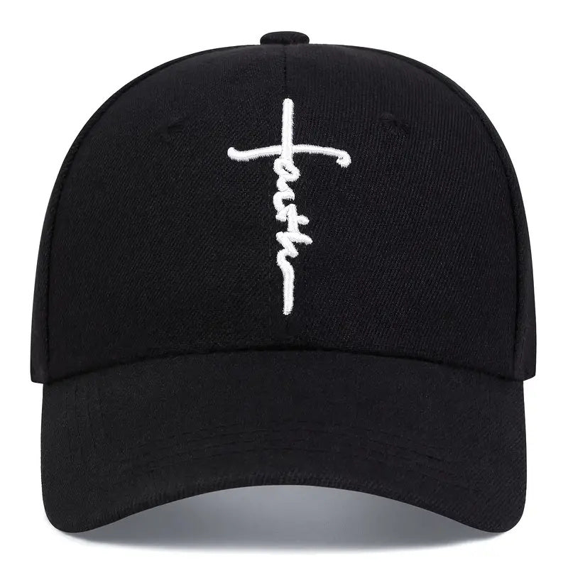 2PCS Faith Baseball Caps