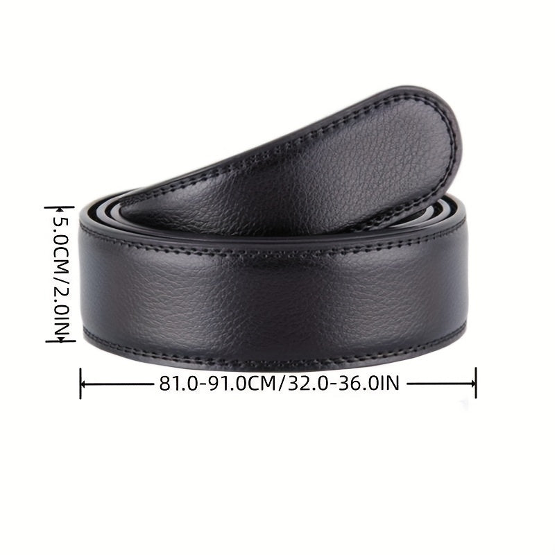 Men's Automatic Belt Genuine Leather Belt Cowhide Business Belt
