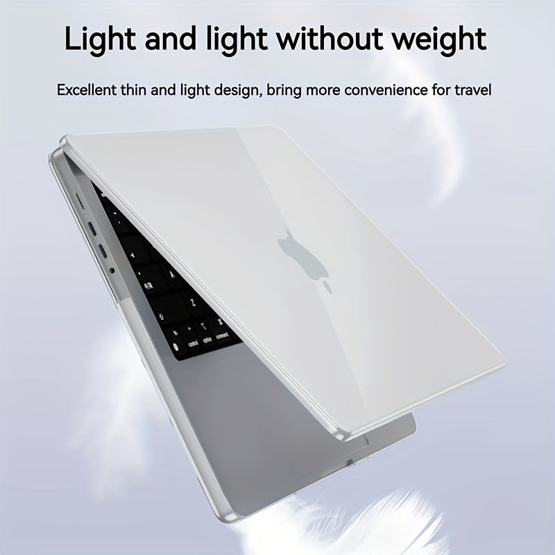 Beautiful Crystal Clear Protective Case for MacBook Pro 13 Inch (M2, 2023, 2022, 2021-2016) - Keyboard Cover Included