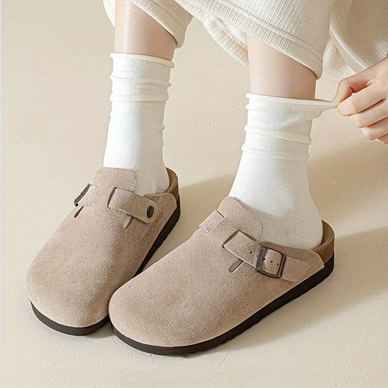 20 Pairs of Women's Fall/Winter High-Quality Melader Color Scheme Daily Wearable Cozy Fashionable Comfortable Rolled Edge Pile Short Socks