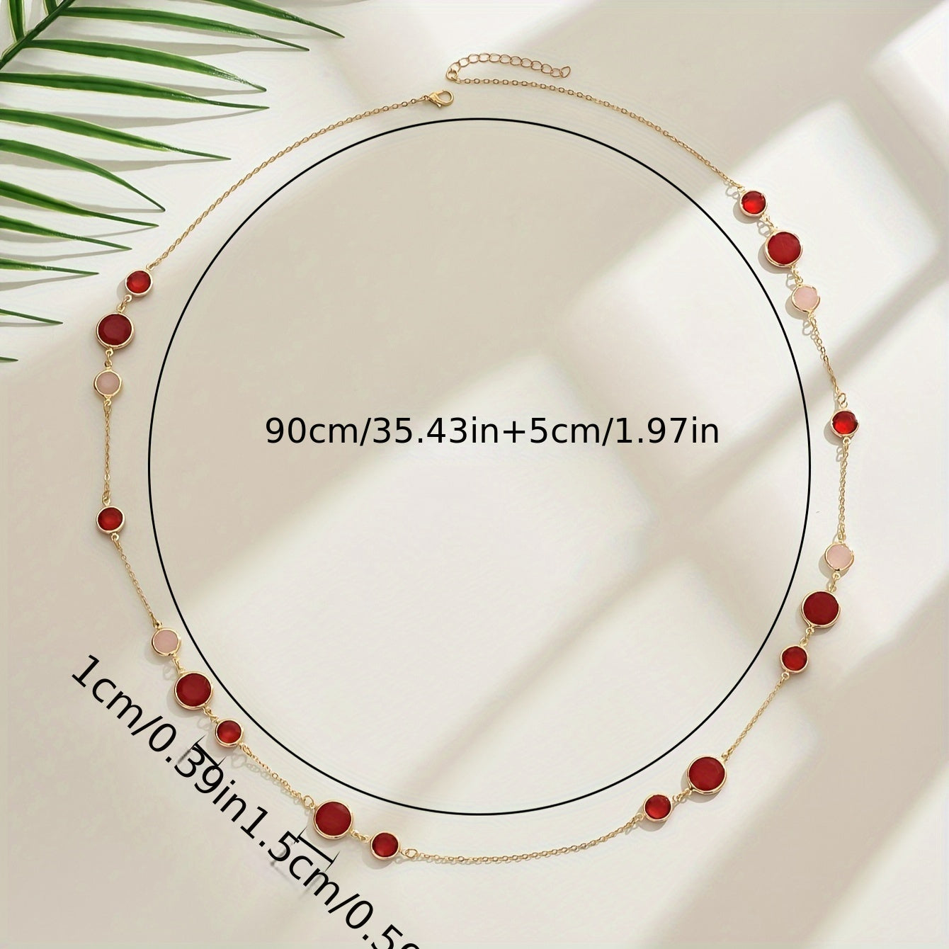 Elegant Multicolored Beaded Long Necklace for Women