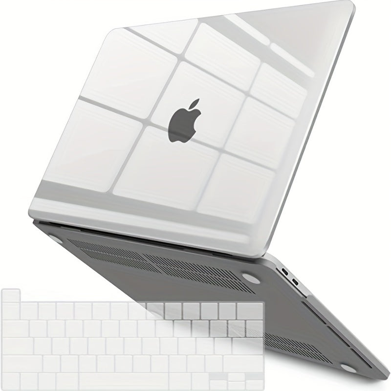 Beautiful Crystal Clear Protective Case for MacBook Pro 13 Inch (M2, 2023, 2022, 2021-2016) - Keyboard Cover Included