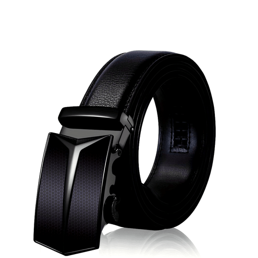 Men's Automatic Belt Genuine Leather Belt Cowhide Business Belt