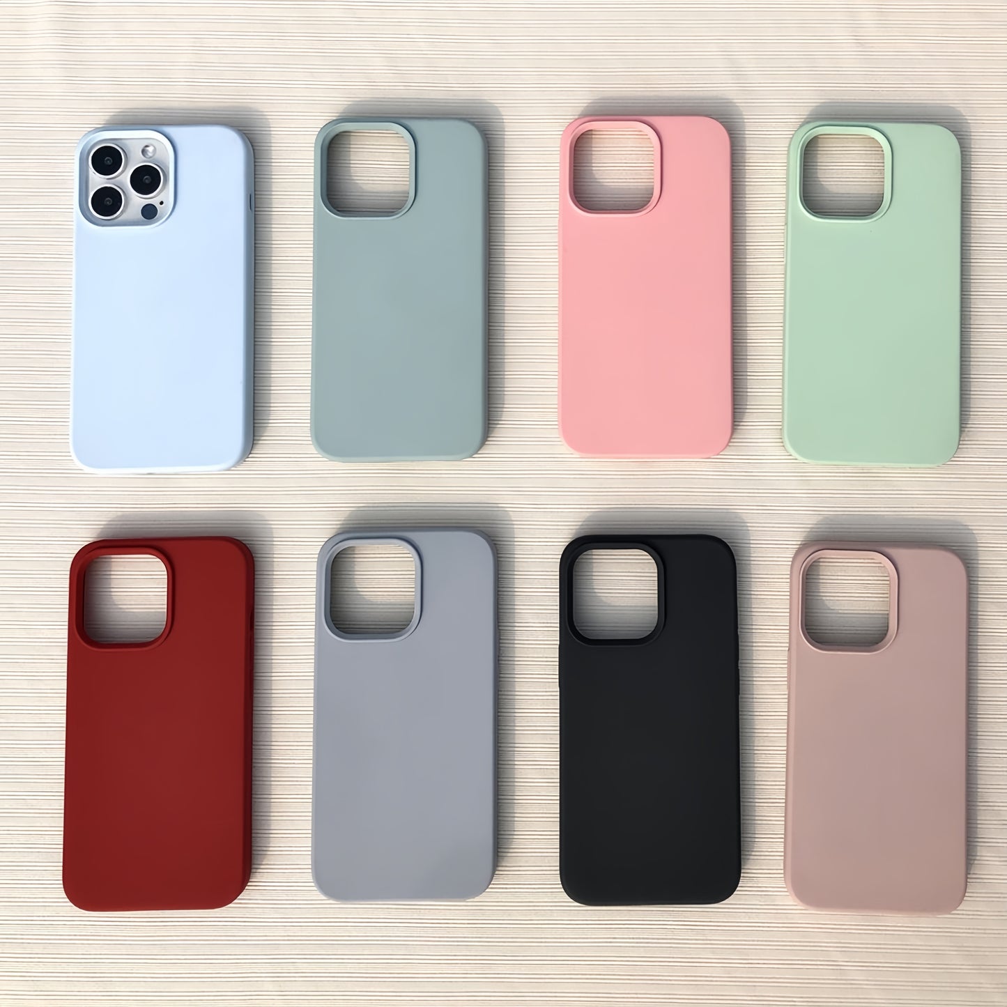 Liquid Silicone Protective Phone Case For IPhone 11/12/13/14/12 Pro Max/11 Pro/14 Pro/15, Gift For Birthday, Girlfriend, Boyfriend