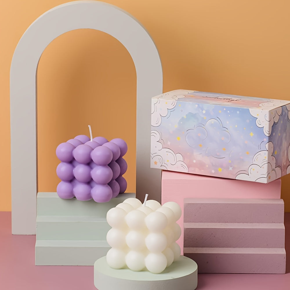 Handcrafted Soy Wax Scented Candle - Unique Aesthetic Design, Perfect for Home Decor & Gifts | Ideal for Valentine's Day, Mother's Day, Father's Day, Weddings, and More | Single Wick, No Container Included