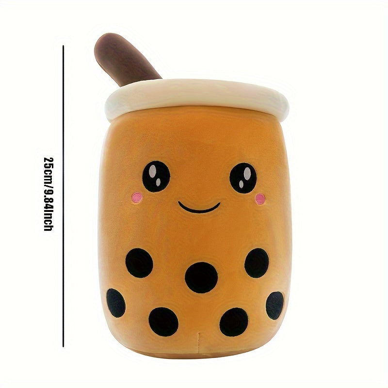 Cute Plush Pillow Cushion for Home Decor - Fruit, Milk Tea, Coffee
