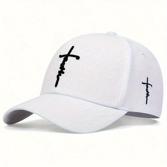 2PCS Faith Baseball Caps