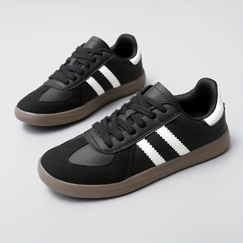 [Hot Selling] Women's Casual Retro Samba Sneakers - Lightweight, Lace-Up Low Tops with Soft Rubber Sole for All Seasons