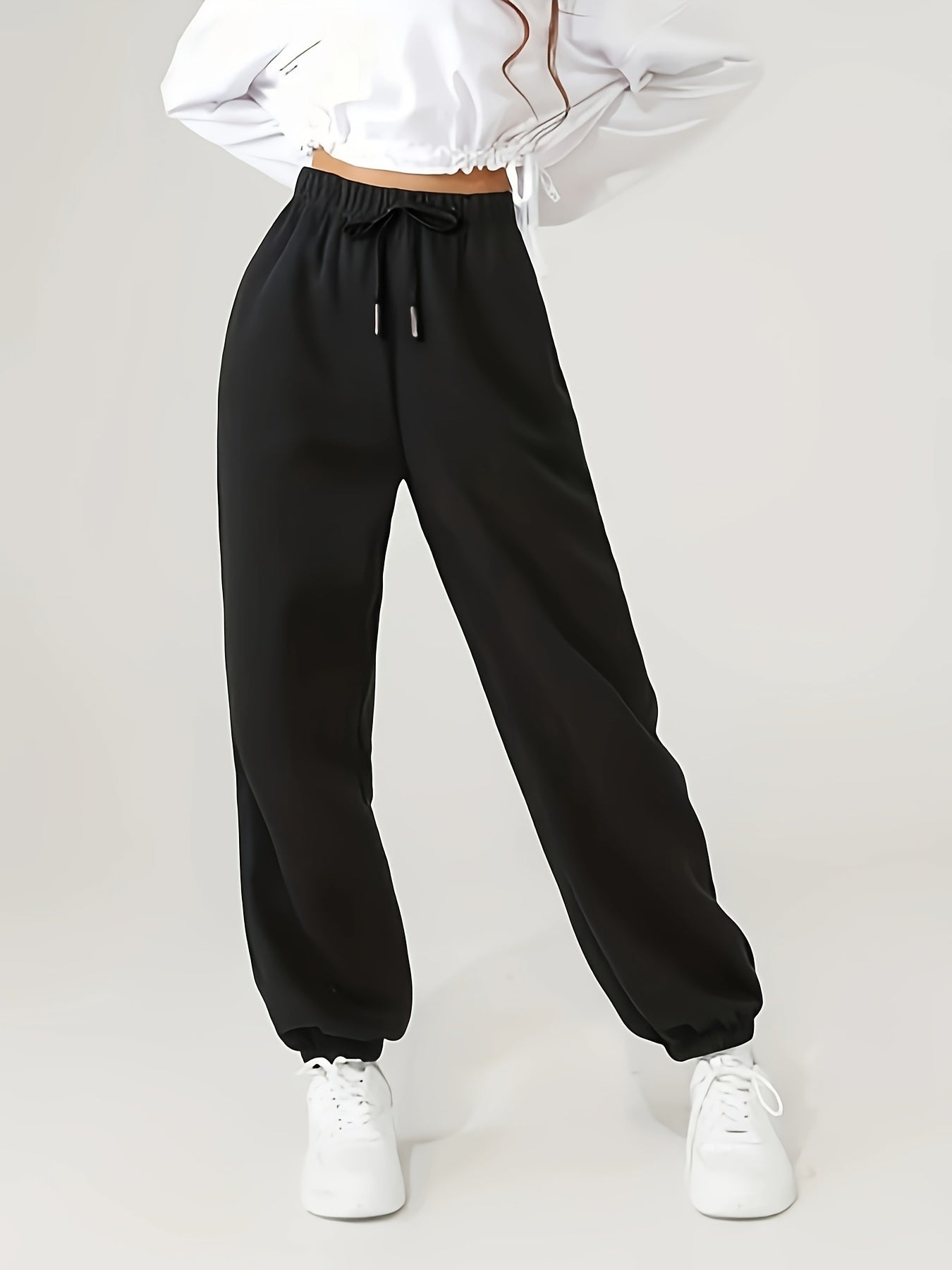 Women's Breathable Leisure Jogging Pants, Perfect For Outdoors, Jogging, Yoga, And Sports.