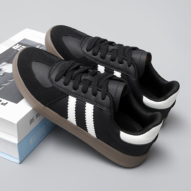 [Hot Selling] Women's Casual Retro Samba Sneakers - Lightweight, Lace-Up Low Tops with Soft Rubber Sole for All Seasons