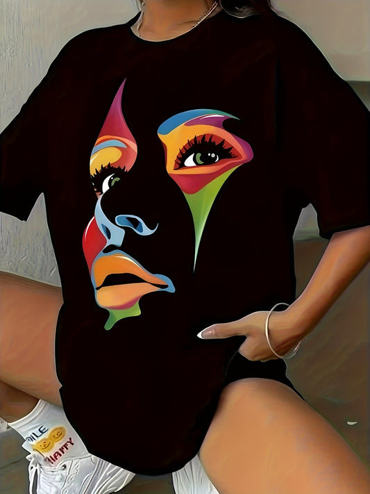 Women's Graphic Short Sleeve Workout T-Shirt