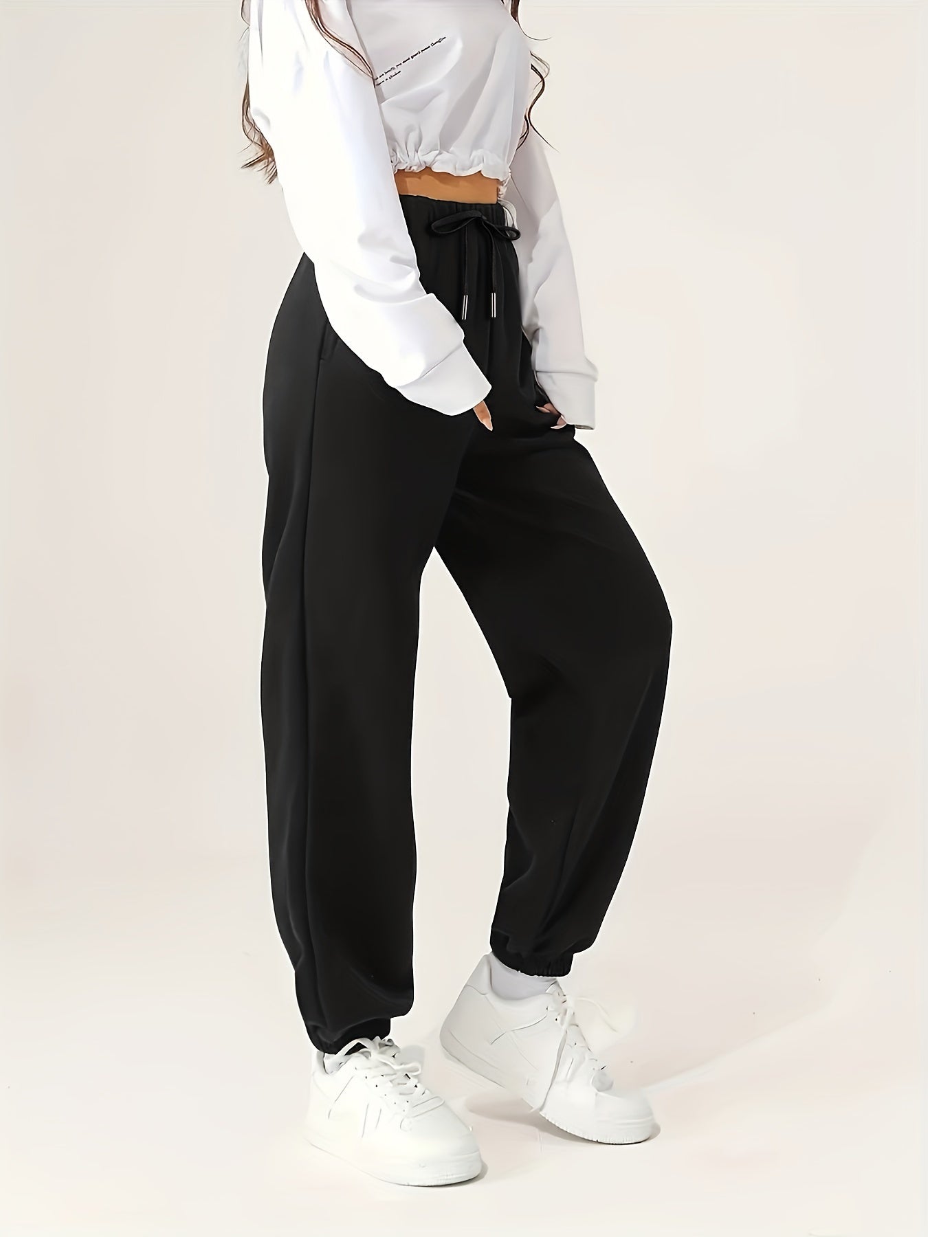 Women's Breathable Leisure Jogging Pants, Perfect For Outdoors, Jogging, Yoga, And Sports.