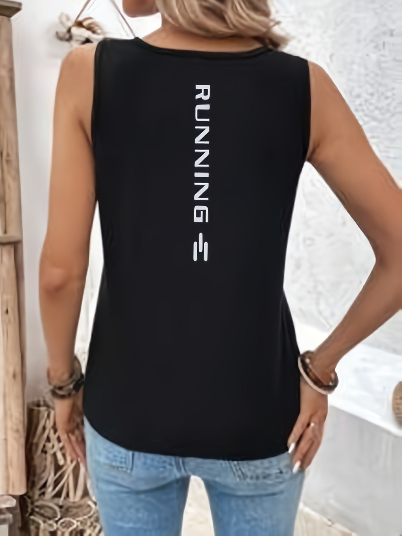 Women's Activewear Sleeveless Sporty T-Shirt